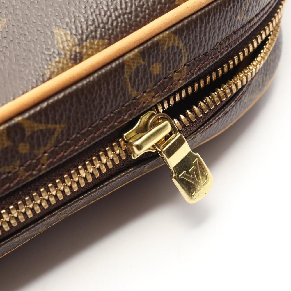 LOUIS VUITTON Brown Monogram Leather Pochette Fanny Pack - Picture 7 of 10